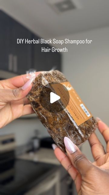 Beautosal on Instagram: "My goal with these DIY recipes is to help you start your hair growth journey on a budget 🥰  Ingredients list  * Black soap (half a bar) * Rooibos leaves (for reddish color, rich in copper) * Lavender buds (for scent, stops hair loss ) * Horsetail (for hair strengthening) * Water  * Ambunu (To thicken the shampoo)  * Glycerin (to reduce the harshness of the soap) * Fractionated coconut oil (to make the shampoo more gentle)  #naturalhair #4chair #hairgrowth #hairgrowthtips #naturalhairgrowthtips #naturalhaircommunity #4chairgrowth #diy #blacksoap" Black Soap Shampoo Diy, Natural Shampoo Recipes, Natural Shampoo Diy, Homemade Shampoo Bar, Ayurvedic Hair Growth, Growing My Hair, Black Shampoo, Hair Growth Journey, Natural Hair Shampoo