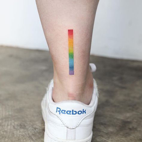 Youngbinn 영빈 榮彬 on Instagram: “Rainbow gradation bar🌈  Tattoo by @young_in_frame _ KakaoTalk/Line ID: boonseo” Bar Tattoo, City Korea, Seoul City, The Scientist, Black Tattoo, Tattoo Artist, Blackwork, Tattoo Artists, Seoul