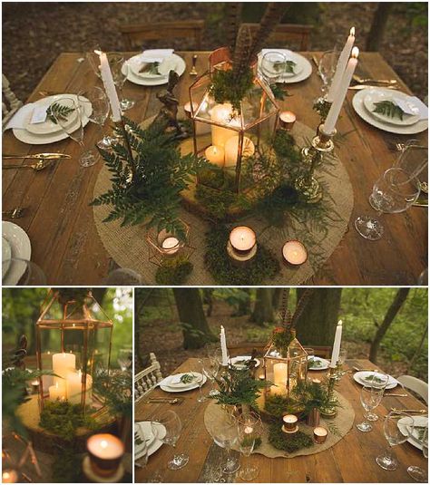 Woodland Luxe Inspiration by the Rustic Wedding Company Middle Earth Wedding, Hobbit Wedding, Lotr Wedding, Enchanted Forest Wedding, Viking Wedding, Wedding Company, Luxe Wedding, Fantasy Wedding, Rustic Chic Wedding