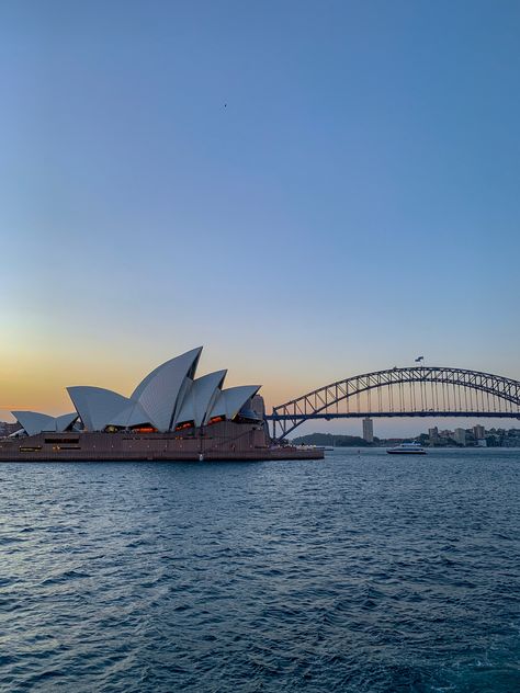 Sydney Opera House & Sydney Harbour Bridge Sydney Australia Opera House, Sydney Opera House Wallpaper, University Of Technology Sydney, Sydney Aesthetic City, Sydney Opera House Aesthetic, Sydney Australia Aesthetic, Sydney Core, Aesthetic Sydney, Sydney Aesthetic