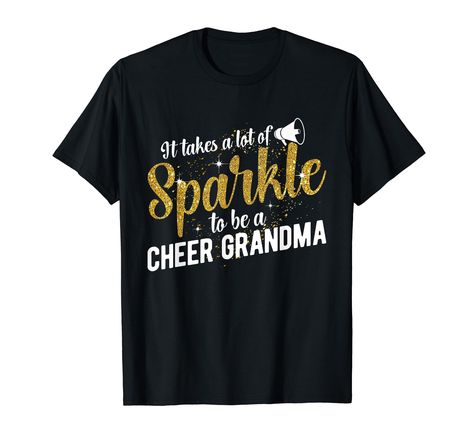 PRICES MAY VARY. Cute for a cheer grandma, who is a huge cheerleading fan. Great for a proud cheerleading grandma or a cheer grandmother. Excellent idea on Mother's Day for a cheerleader grandma or a cheerleading grandmother, whose grandson or granddaughter is a cheerleader. Lightweight, Classic fit, Double-needle sleeve and bottom hem Cheer Gigi Shirt, Cheer Grandma, Cheer Accessories, Cheer Team Shirts, Homecoming Campaign, Dance Parents, Cheer Season, Gigi Grandma, Cheer Tshirts