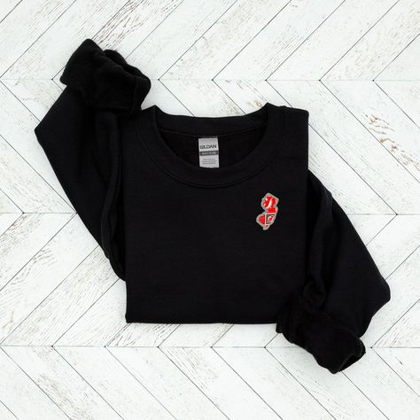 Devils Aesthetic, Nj Devils Aesthetic, New Jersey Devils Merch, Devils Hockey, Nj Devils, Nj Devils Hockey, The Jersey Devil, Aesthetic Sweatshirt, Toms River Nj