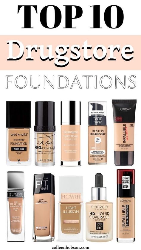 Superstay Maybelline, Matte Make Up, Skin Care And Makeup, Best Drugstore Foundation, Make Up Foundation, Makeup Tip, Drugstore Foundation, Best Drugstore Makeup, Types Of Skin