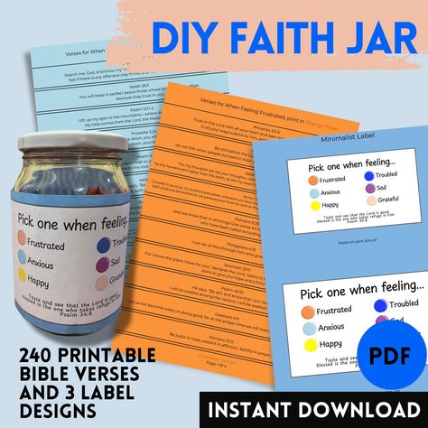 Jar Printable, Encouraging Scriptures, Creative T Shirt Design, Perfect Peace, Feeling Frustrated, Encouraging Scripture, Printable Bible Verses, Christian Inspiration, Inspiration Board