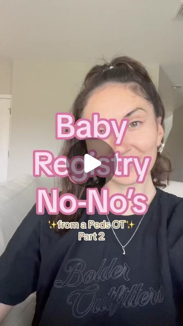 Gabriella Shelley, M.S. OTR/L on Instagram: "Comment BABY to get the full Baby Registry sent straight to your inbox 💌!   Follow @gabriellatheot for more info on childhood development, activity ideas, and tips for you & your little one!" What To Put On Baby Registry, Baby List Needs, Mommy Hacks, Baby Registry Checklist, Baby Registry Items, Baby Registry Must Haves, Registry Items, Childhood Development, Baby Advice