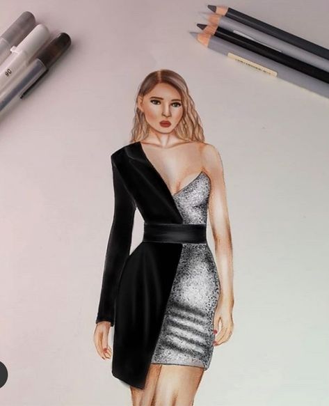 Basic Fashion Illustration, Fashion Illustration For Beginners, Illustration For Beginners, Bride Fashion Illustration, Fashion Model Drawing, Fashion Illustration Poses, Fashion Design Books, Dress Illustration, Basic Fashion