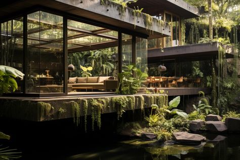 Shaping the Future: The Rising Stars of Digital Practice at WATG | WATG Dark Modern House, Academia House, House Deck, Dream House Rooms, Forest House, Dream House Interior, Design Your Dream House, Sims House, Dream House Exterior