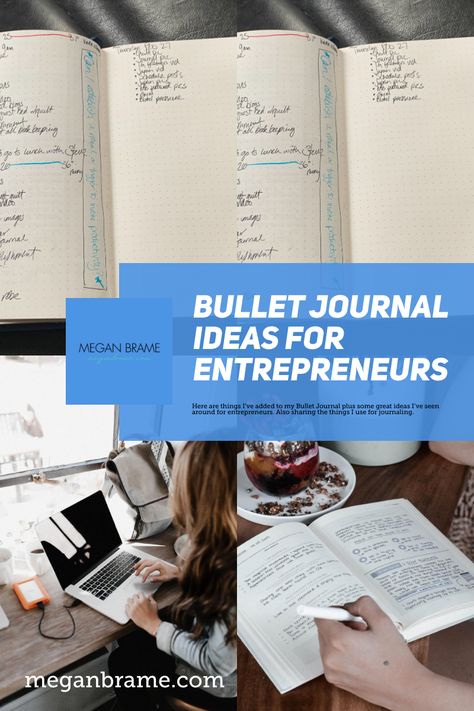 Bujo Business, Small Business Journal, Starting A Journal Business, Business Journal Ideas, How To Start A Journal Business, Basic Bujo Setup, Bullet Journal Project Planning, Bullet Journal For Business, Business Tracker