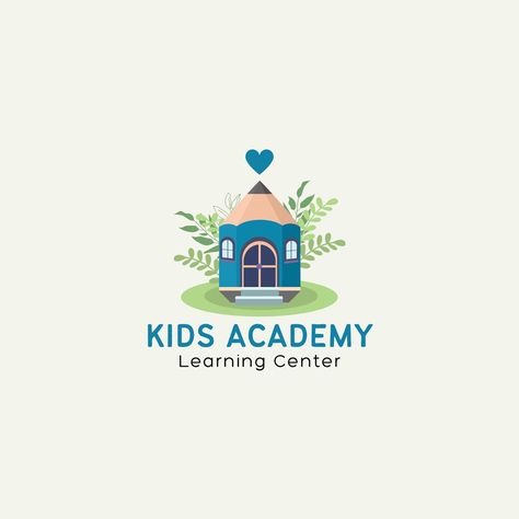 Childcare Logo Ideas, Daycare Logo Design Childcare, Education Center Logo, Minimalist Daycare, Childcare Logo Design, Nursery Logo Design, Daycare Logo Design, Nursery Logo, Childcare Logo