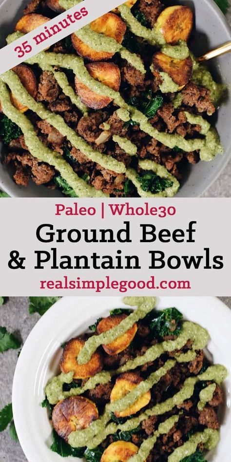 Whole30 Ground Beef, Fast Dinner, Beef Bowls, Cooking Bacon, Paleo Lunch, Recipe 30, Paleo Dinner, Whole 30 Recipes, Whole 30