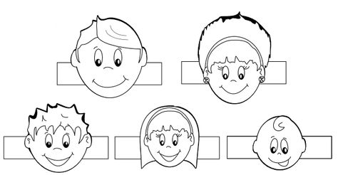 Family Finger Puppets Template Finger Puppets Printable, Family Activities Preschool, Family Printables, Finger Puppet Patterns, Family Worksheet, Puppets For Kids, Finger Family, Family Theme, Family Coloring