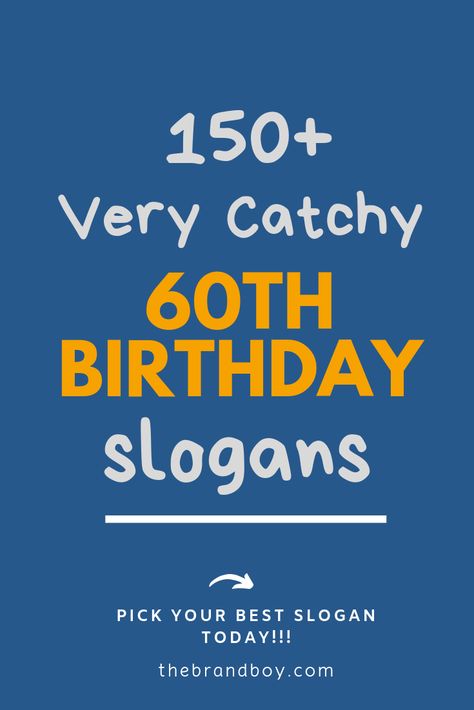 Here are some Great 60th BIrthday Slogans for your Inspiration. Birthday Themes For 60th Birthday, Cricut 60th Birthday Decorations, 60 Never Looked So Good, How To Throw A 60th Birthday Party, 60 And Sensational Birthday, 60 Sayings 60th Birthday, Funny 60th Birthday Decorations, Things To Do For 60th Birthday, 60th Bday Card Ideas