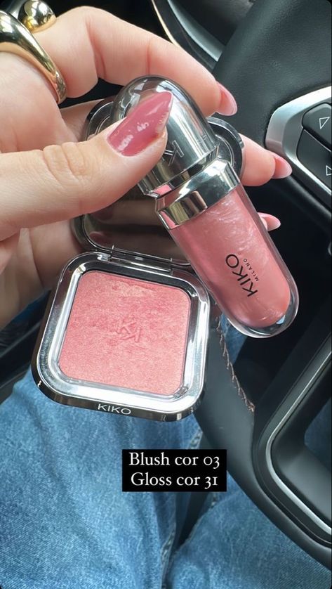 Kiko Gloss, Makeup Bag Essentials, Makeup List, Makeup Shades, Makeup Accesories, Swag Makeup, Smink Inspiration, Fancy Makeup, Kiko Milano