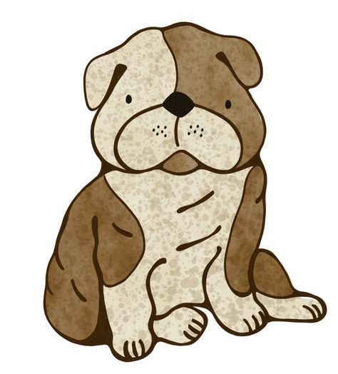 Man’s best friend! My new “pet” project after creating frogs, pigs and snails… is now dogs. 🐶. I’m not good at drawing them, but by the time I’ve created 6 more breeds for my new collection… maybe it will be more natural. First up: Marybeth. The English Bulldog. Bulldog Puppy Drawing, Cute Bulldog Drawing, How To Draw English Bulldog, English Bulldog Drawing, Cute English Bulldog Drawing, Bulldog Painted Rock, Bulldog Drawing Cartoon, English Bulldog Painting, Bulldog Drawing