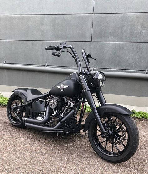 Harley Davidson on Instagram: “Murdered black! 🖤 What do you think? H-D Fatboy Lo ------------------------------------ Follow @harleyoftheday for more harley pictures and…” Fatboy Lo, Harley Fatboy, Harley Davidson Fatboy, Harley Softail, Fantasy Drawings, Biker Life, A Ship, Harley Davidson Motorcycles, Rocker