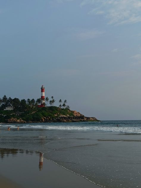 Kovalam Beach, Lighthouse Beach, Kovalam, Aesthetic Pastel Wallpaper, Pastel Wallpaper, Pastel Aesthetic, Lighthouse, Pastel, Quick Saves