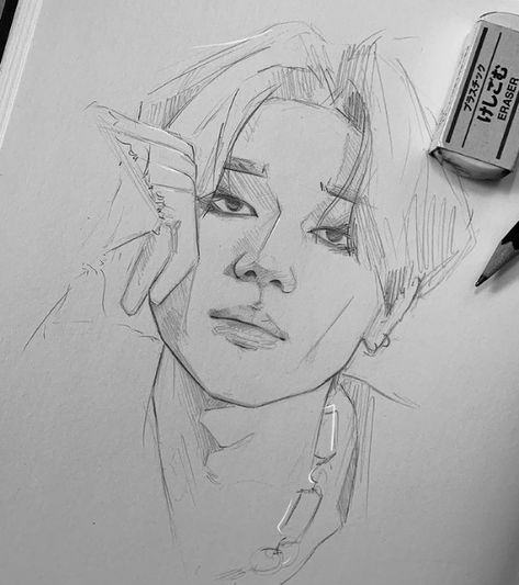 #ateez #wooyoung #wooyoungfanart #ateezfanart #wooyoungsketch #wooyoungart #ateezwooyoung #ateezart #ateezwooyoung #kpopfanart #sketch #pencilsketch Wooyoung Ateez Drawing, Ateez Drawings Easy, Seonghwa Sketch, Ateez Drawings Pencil, Wooyoung Drawing, Ateez Painting, Ateez Sketch, Kpop Fanart Sketch, Wooyoung Fanart