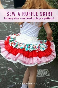 Sewing Tutorials For Beginners, Fat Quarter Projects, Skirt Tutorial, Sewing 101, Beginner Sewing Projects Easy, Kids Sewing, Sewing Projects For Kids, Leftover Fabric, Beginner Sewing