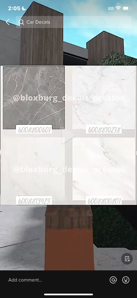 Bloxburg Wall Material Codes, Modern Wallpaper Decal Codes Bloxburg, Realistic Wall Decals Bloxburg, Bloxburg Id Codes Wallpaper, Bloxburg Modern Id Codes, Bloxburg Kitchen Back Splash Codes, Realistic Wallpaper Bloxburg, Bloxburg Kitchen Wall Decals Codes, Bloxburg Codes For Kitchen