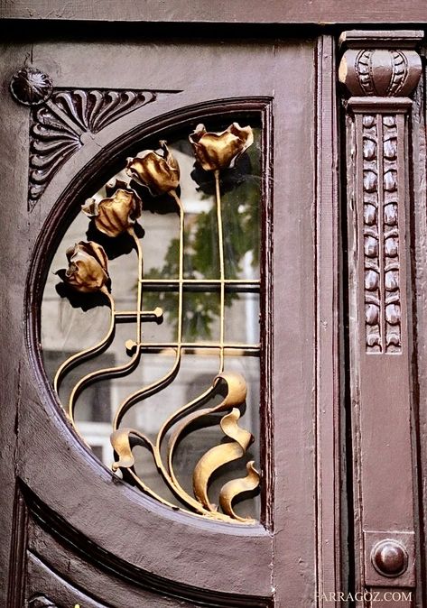 Art Nouveau Door, Buildings Background, Arts And Crafts Aesthetic, Art Nouveau Furniture, Door Detail, Art Nouveau Architecture, Tbilisi Georgia, Art And Craft Design, Magical Art