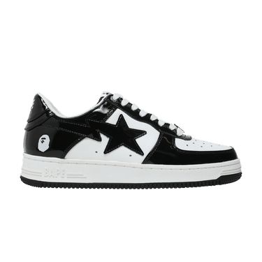 Bapesta 'Black' - 1H70191001 BLK Bape Star, Bapesta Shoes, Bape Shoes, Bape Sneakers, Bape Sta, Pretty Sneakers, Painted Canvas Shoes, Ape Bape, Dr Shoes