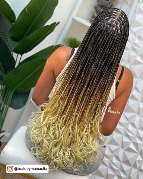 Micro Braids Hairstyles, Nice Hairstyles, Hair Glam, Tan Skin Blonde Hair, Braided Styles, Box Braids Hairstyles For Black Women, Braids Hairstyles Pictures, Braided Cornrow Hairstyles, Cute Box Braids Hairstyles