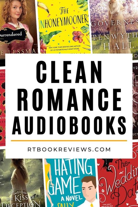 Are you a clean romance enthusiast who enjoys listening to audiobooks? If so, you can find the best clean romance audiobooks right here! Tap to see the 12 best audiobooks with clean romance that will sweep you off your feet without compromising your values! #bestbookstoread #cleanromance #romance