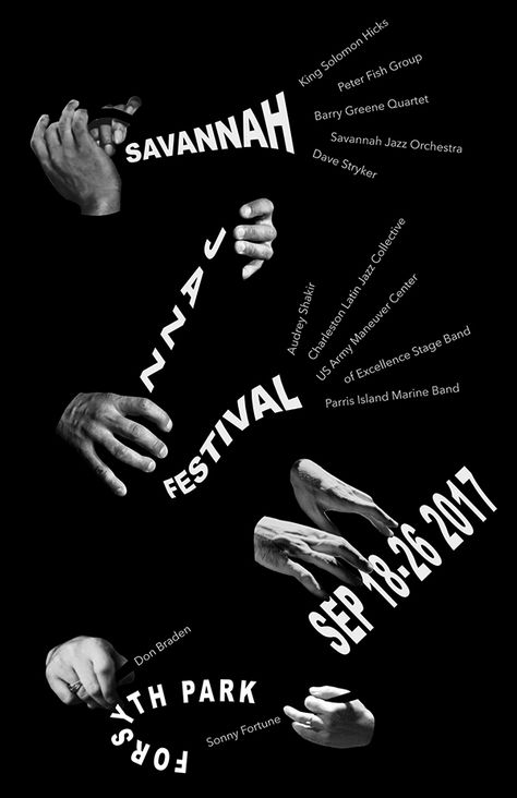 Line Up Poster, Music Line, Jazz Festival Poster, Up Poster, Hand Gestures, Jazz Poster, Music Rhythm, Music Festival Poster, Jazz Art