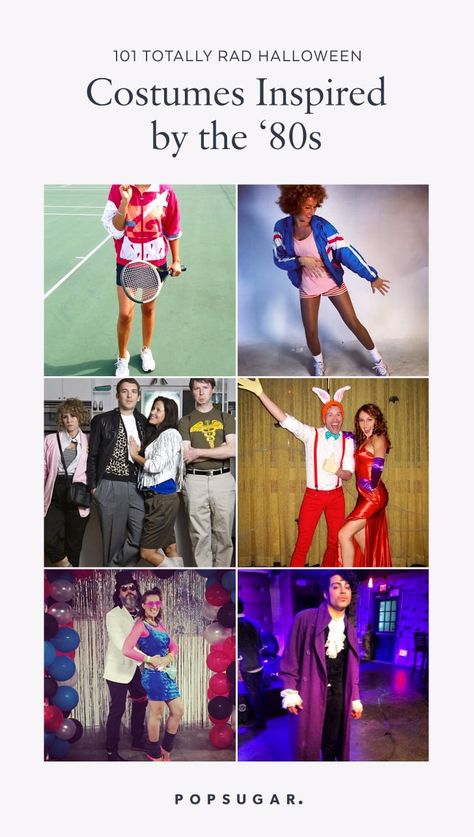 Women Halloween Costumes on POPSUGAR Smart Living 80s Movie Inspired Outfits, 80s Costume Diy, 80s Costume Women, 80s Couple Costume, 80's Halloween Costumes, 80s Movie Costumes, 1980s Halloween Costume, 80s Themed Costumes, 80s Movie Characters