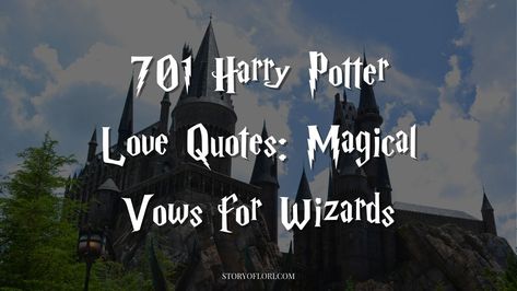 701 Harry Potter Love Quotes: Magical Vows for Wizards Harry Potter Wedding Vows, Harry Potter Love Quotes, Harry Potter Mom, Harry Potter Couples, Hp Quotes, Potter Quotes, Love Magic, Harry Potter Magic, Harry Potter Love