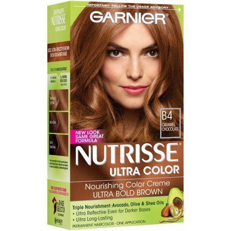 Garnier Nutrisse Ultra Color Nourishing Color Creme, B4 Caramel Chocolate, Beige Cinnamon Brown Hair Color, Cinnamon Brown Hair, Garnier Hair Color, Cinnamon Hair Colors, Hair Color Inspiration, Brown To Blonde Balayage, Hair Color Chocolate, Hair Color Caramel, Brown Hair Dye