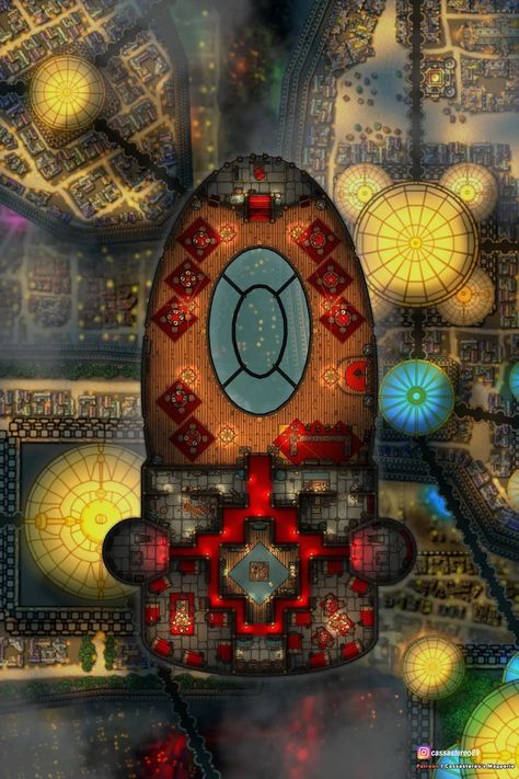 Dnd Buildings, Steampunk Setting, Dm Inspiration, Map Rpg, Fantasy Ships, Dungeon Map, Airship Art, Setting Inspiration, Dnd World Map