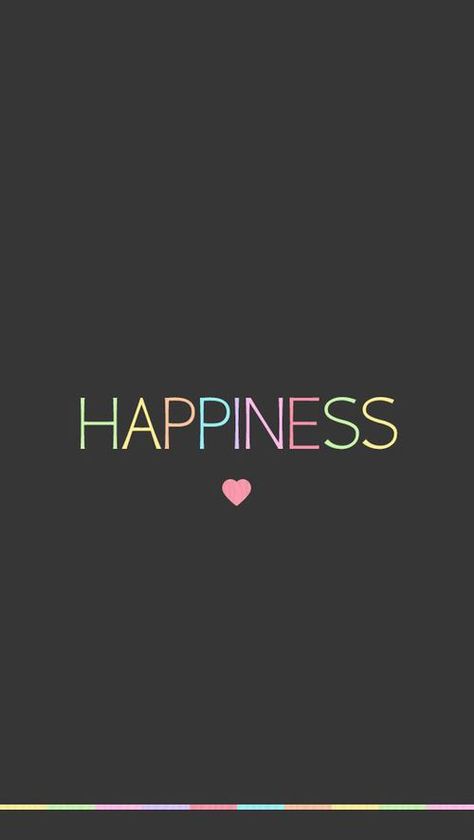 happiness, happy, and wallpaper image Cellphone Wallpaper, Screen Wallpaper, Happiness Is, Wallpaper Iphone Cute, Iphone Background, Happy Quotes, Wallpaper Quotes, Wallpaper Iphone, Black Background