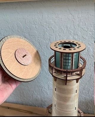 Limited offer! This awesome Realistic Tabletop Lighthouse - Stunning Nautical Home Decor - Gift for Sea Lovers for $85.00.. https://swflcrafters.etsy.com/listing/1609728410/realistic-tabletop-lighthouse-stunning This tabletop lighthouse is the perfect addition to any nautical-themed home decor. Standing at 18 inches tall, this laser cut lighthouse is a beautiful and intricate piece of art that is sure to impress. The attention to detail in the design is unmatched, with a realistic-looking s... Lighthouse Decor, Nautical Home Decor, Nautical Lighting, Light Guide, Beach Lover Gifts, Sea Lover, Nautical Home, Lighting Guide, Light House