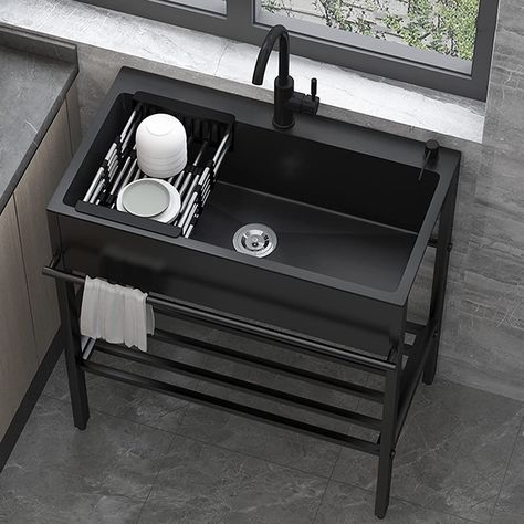 Free Standing Kitchen Sink, Laundry Room Utility Sink, Garage Sink, Industrial Sink, Restaurant Sink, Stainless Steel Utility Sink, Large Kitchen Sinks, Utility Sinks, Contemporary Style Kitchen