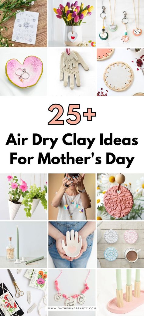 Air Dry Crafts, Homemade Air Dry Clay, Dry Clay Ideas, Air Dry Clay Ideas, Clay Handprint, Snowflake Making, First Grade Crafts, Clay Projects For Kids, Handprint Keepsake