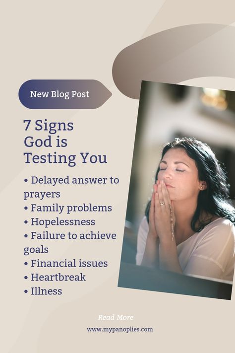 http://mypanoplies.com/2023/04/12/signs-god-is-testing-you/ Family Problems, 12 Signs, Achieving Goals, Faith Hope Love, Hope Love, Faith Hope, News Blog, God Is, Blog Posts