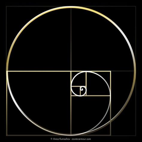 The Fibonacci Sequence/Golden Ratio is integral in geometrical design. Knowing Joel’s love for intricate geometrical designs and perfect shapes, it would only make sense that he appreciate the Golden Ratio for its precision. The Sequence itself is found in a plethora of real objects and figures, including the human body. It is also represents the idea of theoretical Rithmatic lines, a highly present theme in the book. Fibonacci Golden Ratio, Golden Section, Divine Proportion, Golden Spiral, Sacred Geometry Symbols, Fibonacci Spiral, Sacred Geometry Art, Math Art, Geometry Art