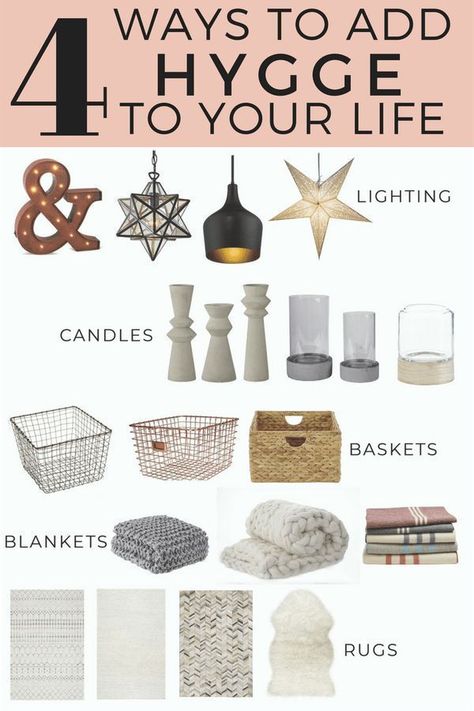 4 Easy Ways to Hygge Your Home in any season using simple decor items! #Hygge #cozydecor #neutraldecor Hygge Bedroom, Film Decor, Hygge Living, Bedroom Minimalist, Casa Country, Cute Dorm Rooms, Hygge Decor, Hygge Home, Baby Shower Decor