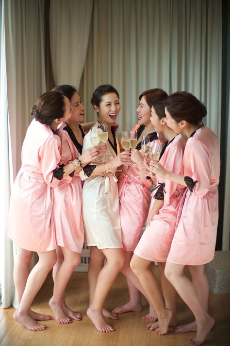 https://www.awbridal.com/wedding-bathrobes/ Bathrobe Photoshoot, Bridesmaids Photoshoot, Bridal Shower Photography, Shower Photography, Bridesmaid Photoshoot, Bridal Pajamas, Couple Pajamas, Bridal Photoshoot, Bridesmaid Robes