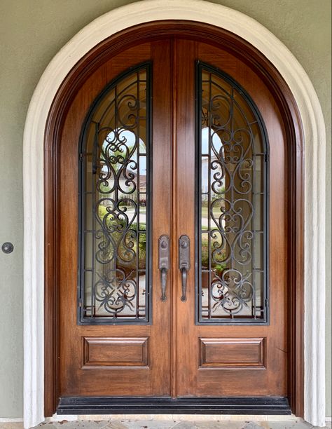 Double front entry doors