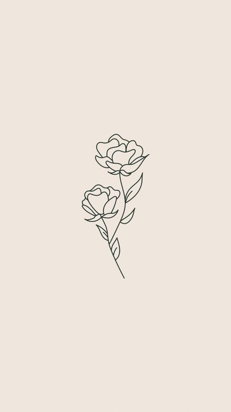 Primrose Flower Tattoo, Primrose Wallpaper, Primrose Tattoo, Minimalist Phone Wallpaper, Flower Minimalist, Line Art Flowers, Blue Flower Wallpaper, Minimalist Phone, Purple Flowers Wallpaper