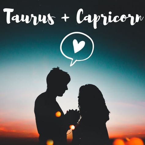 Taurus and Capricorn are naturally attracted to each other. These two enjoy each other's company and are always looking for ways to spend more time together. Taurus Man Capricorn Woman, Taurus And Capricorn Compatibility, Capricorn Lover, Taurus Relationships, Taurus Love Compatibility, Capricorn Relationships, Taurus Horoscope Today, Taurus Compatibility, Capricorn Compatibility