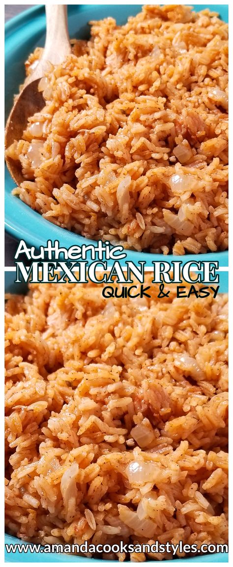 How To Make Rice Like Mexican Restaurant, Rice Like Mexican Restaurant, Mexican Rice With Potatoes, Mexican Restraunt Rice, Mexican Restaurant Rice And Beans, Diy Mexican Rice Easy, How To Make Mexican Acp, How To Make Authentic Mexican Rice, How To Make Mexican Rice From White Rice