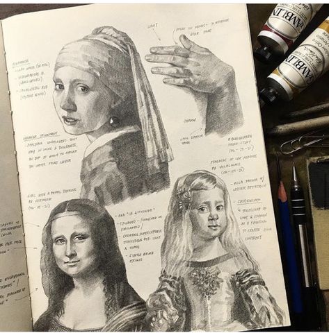 فنسنت فان جوخ, Old Master Paintings, Master Paintings, Sketchbook Drawings, Sketchbook Art Journal, Art Diary, Arte Inspo, Arte Sketchbook, A Level Art