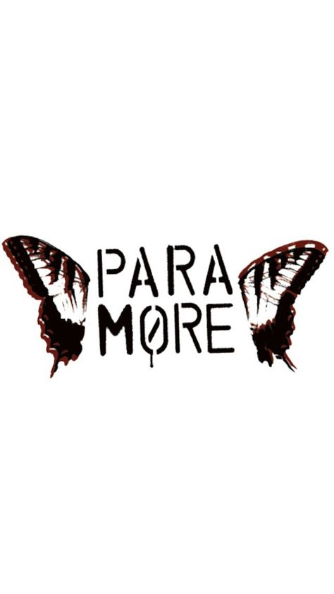 Paramore Butterfly, Butterfly Lyrics, Paramore Logo, Pop Punk Art, Paramore Wallpaper, Paramore Tattoo, Hailey Williams, Paramore Lyrics, Black Tattoo Ideas