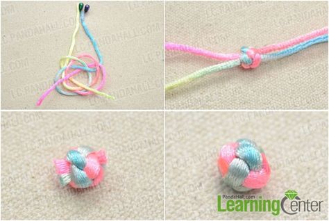 Tie the Chinese button knots Chinese Button, Nice Earrings, Paracord Tutorial, Knots Tutorial, Chinese Knot, Knot Earrings, Making 10, Lovely Jewellery, Fun Earrings