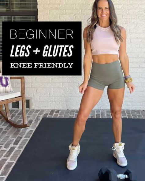 Dana | Fitness Coach on Instagram: "#LEGDAY STRONG TODAY 🦵🏼 
Beginners welcome 🤗 

This lower body day incorporates most all muscle groups, including a little sneaky core. Don’t sleep on this one-but also note 📝 it’s knee friendly so all activity levels can complete this one! 

*Remember, certain exercises that do require you to bend at the knee joint are GOOD FOR YOU! You can’t go around your everyday life with stiff legs😅 It’s important to focus on movements that help strengthen the joints! So save this one for your lower body day and get to work 🙌🏼

*I’m using 15lbs in this workout-go medium weight for your strength level! 

LEGS + GLUTES STRENGTH 
*Reps: 10
*Rounds: 3
1️⃣1/2 Sumo Squat + Abductor Kickout 
2️⃣Heel Elevated RDL (each side)
3️⃣Unilateral Calf Raise (each leg)
4️⃣Wa Elevated Rdl, Sumo Squats, Calf Raises, Fitness Coach, Muscle Groups, Legs Day, Lower Body, Medium Weight, Everyday Life