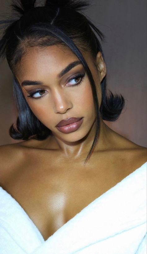 Lori Harvey Hair, Lori Harvey, Braut Make-up, Cute Makeup Looks, Looks Black, Makeup For Black Women, Baddie Hairstyles, Girls Makeup, Pretty Makeup