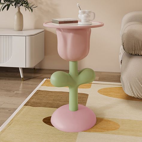 Tulip Furniture, Tulip Coffee Table, Tulip Side Table, Table Beige, Table Design Ideas, Table Minimalist, Table Retro, Tulip Decor, Side Table Decor